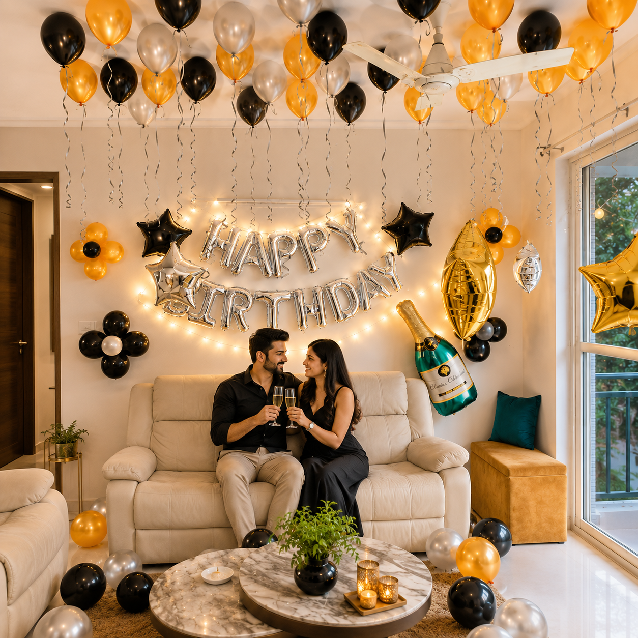 Birthday Balloon Decoration